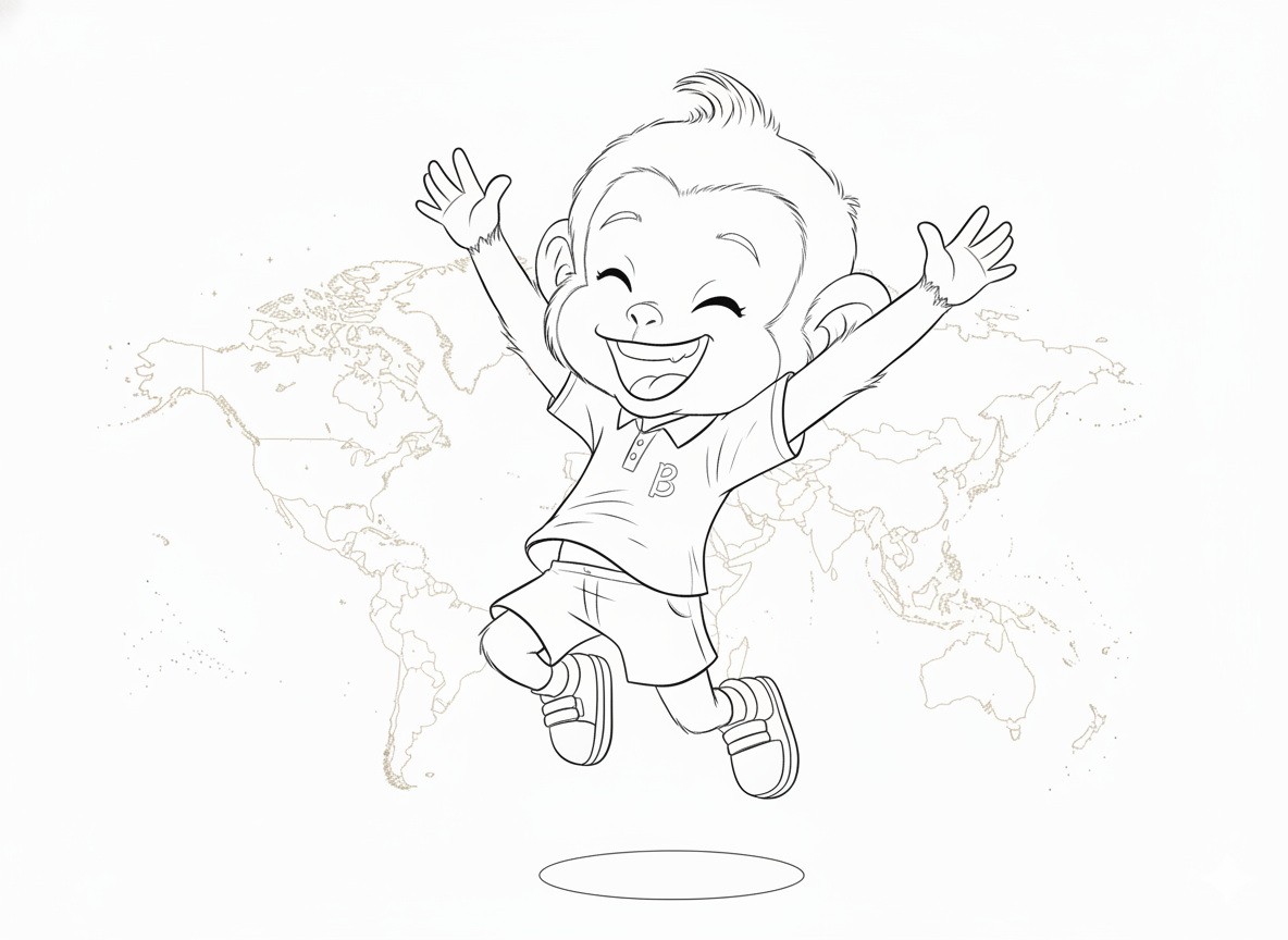 Babu coloring page before coloring