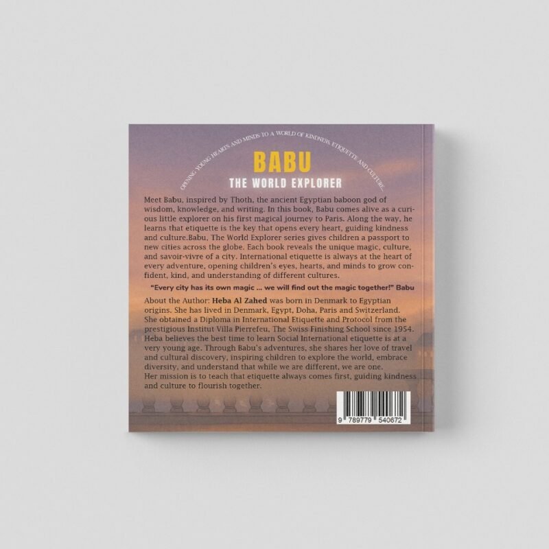 Babu the World Explorer - Paris✨ | A Magical Kids book on Etiquette, Culture & Confidence